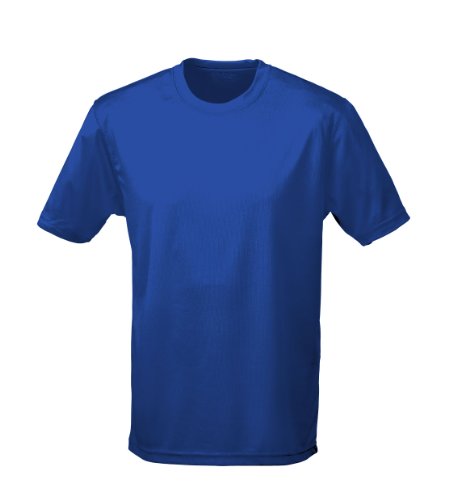 Just Cool - Atmungsaktives und schweißhemmendes T-Shirt, Königsblau, L von All We Do Is