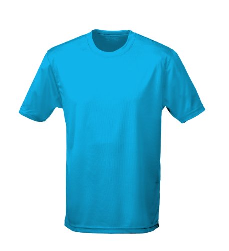 Just Cool - Atmungsaktives und schweißhemmendes T-Shirt, Sapphire Blue, L von All We Do Is