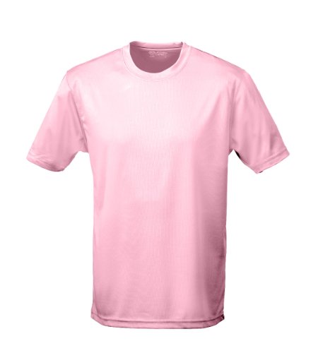 Just Cool - Atmungsaktives und schweißhemmendes T-Shirt, Baby Pink, XXL von All We Do Is