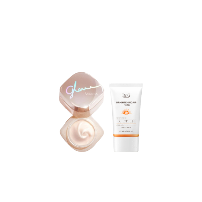 Dr.G - Brightening Up Sun+ SPF50+ PA+++ - 50ml X MISSHA - Glow... von All-in-one Sets