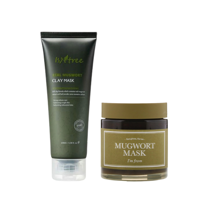 I'm From x Isntree Mugwort Mask Set von All-in-one Sets