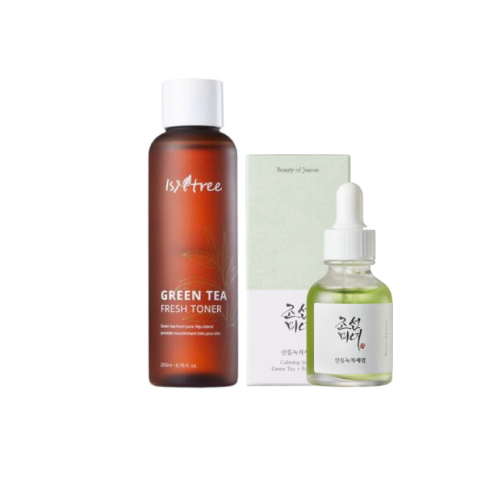 Isntree x BEAUTY OF JOSEON - Green Tea Set Isntree x BEAUTY OF JOSEON - Green Tea Set von All-in-one Sets