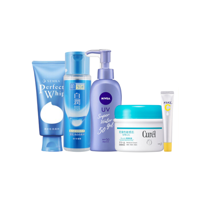 Japanese Skincare Routine Set A von All-in-one Sets