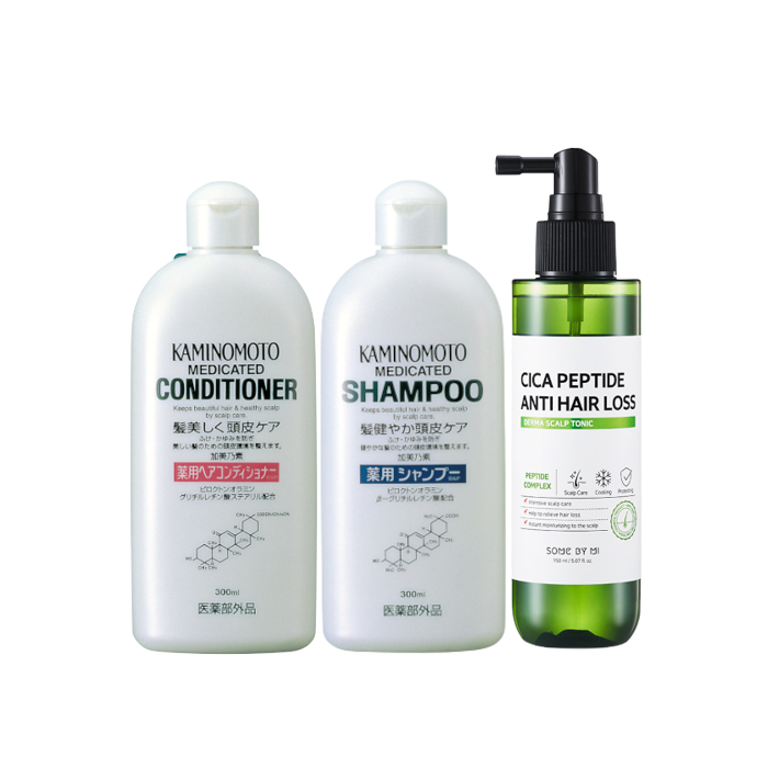 KAMINOMOTO X SOME BY MI Hair Care Shampoo & Conitioner & Toinc Set von All-in-one Sets