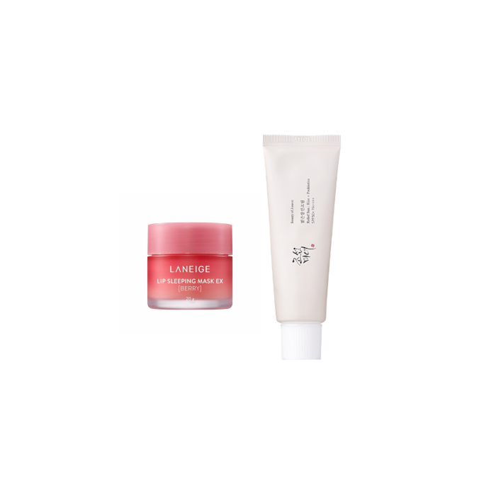 LANEIGE - Lip Sleeping Mask EX - 20g - Berry (1ea) + BEAUTY OF... von All-in-one Sets
