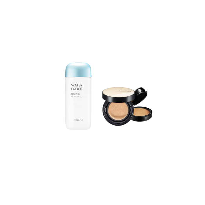 MISSHA - All-Around Safe Block Waterproof Sun Milk SPF 50+/PA++++... von All-in-one Sets