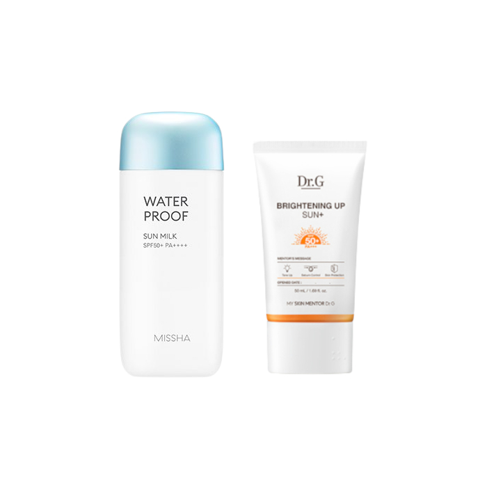 MISSHA X Dr.G - All-Around Safe Block Waterproof Sun Milk SPF... von All-in-one Sets