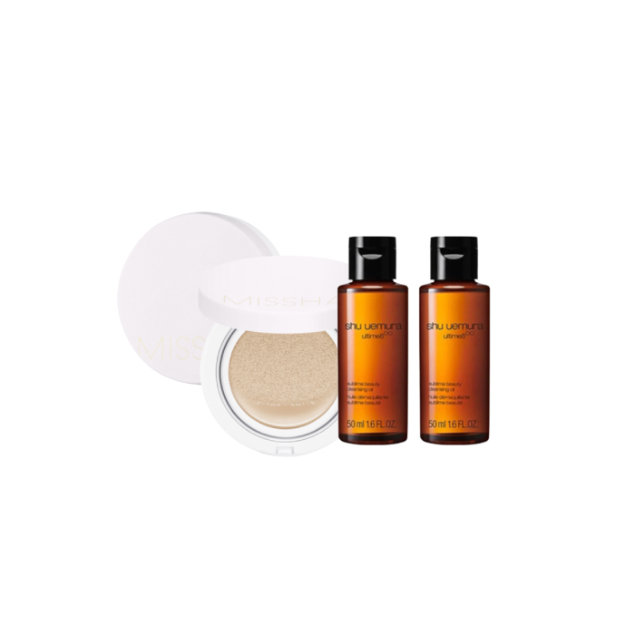 MISSHA x Shu Uemura - Magic Cushion Cover Lasting - No.21 X Shu Uemura - Ultime8 Sublime Beauty Cleansing Oil - 50ml (2pc) von All-in-one Sets