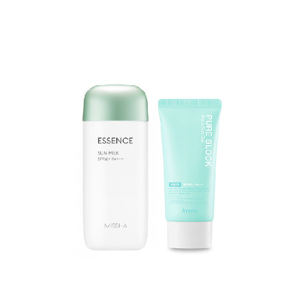 Missha Essence Milk X A'pieu Hero Sunscreen Set B von All-in-one Sets