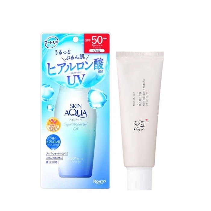 Rohto Mentholatum X BEAUTY OF JOSEON Hydrating Sunscreen Set 50ml+110g Rohto Mentholatum X BEAUTY OF JOSEON Hydrating Sunscreen Set 50ml+110g von All-in-one Sets