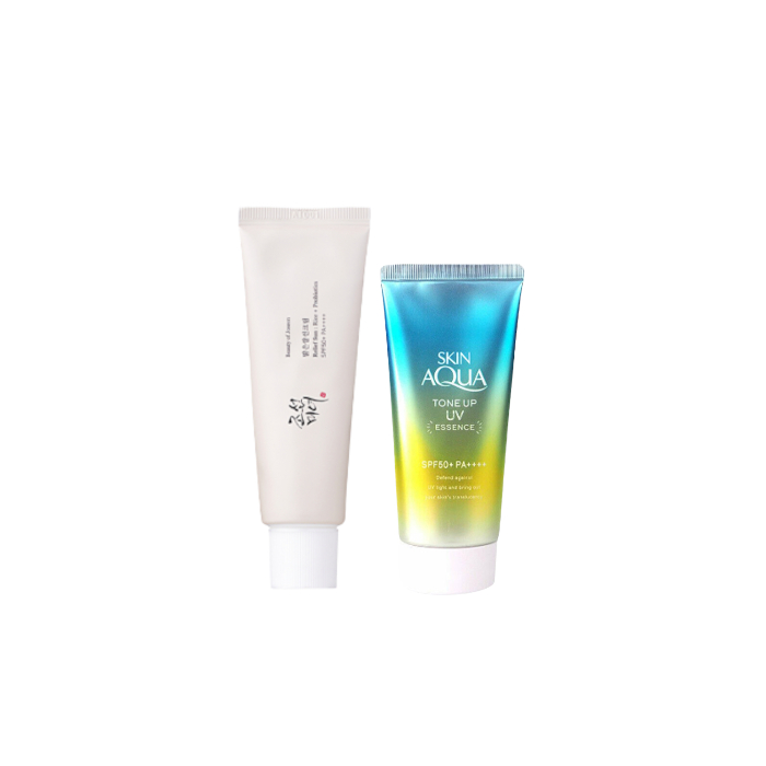 Rohto Mentholatum X BEAUTY OF JOSEON Mint Sunscreen Set 50ml+80g von All-in-one Sets