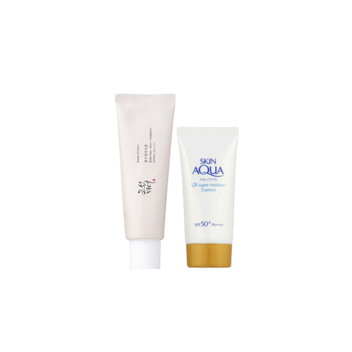 Rohto Mentholatum X BEAUTY OF JOSEON Super Moisture Sunscreen Set 50ml+80g Rohto Mentholatum X BEAUTY OF JOSEON Super Moisture Sunscreen Set 50ml+80g von All-in-one Sets