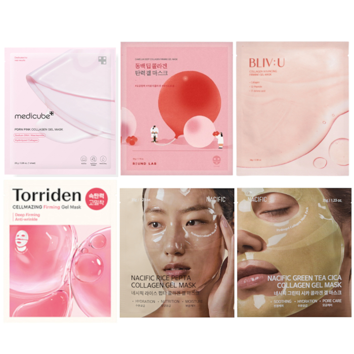 medicube x Round Lab x Torriden x Nacific x BLIV:U - Best Selling Gel Mask Buffet Set von All-in-one Sets