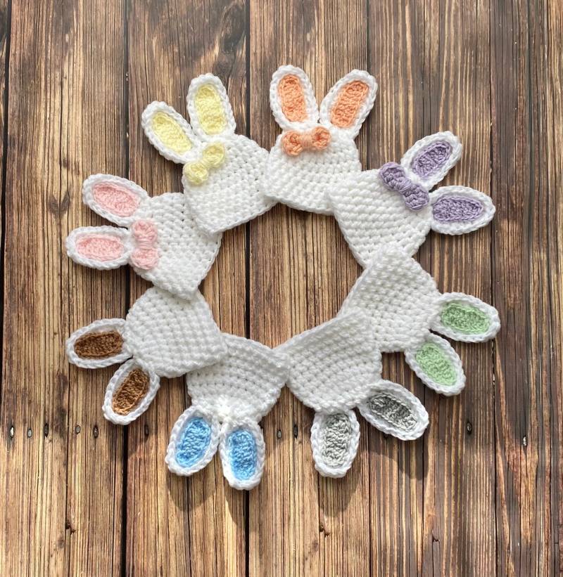 Baby Bunny Hat Viele Farben Zur Verfügung, Optional Schleife in Jeder Farbe Enthalten von AllBabyBoutique