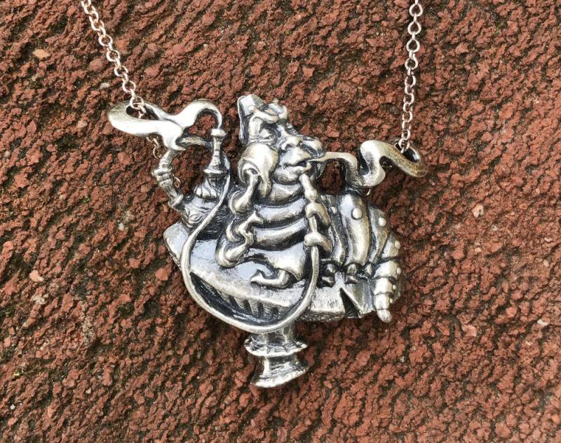 Caterpillar Rauchen Shisha | 925Er Sterlingsilber von AllNaturalArts