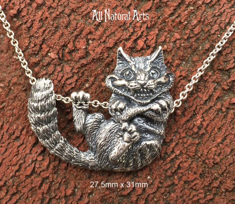 Grinsekatze | 925 Sterling Silber von AllNaturalArts