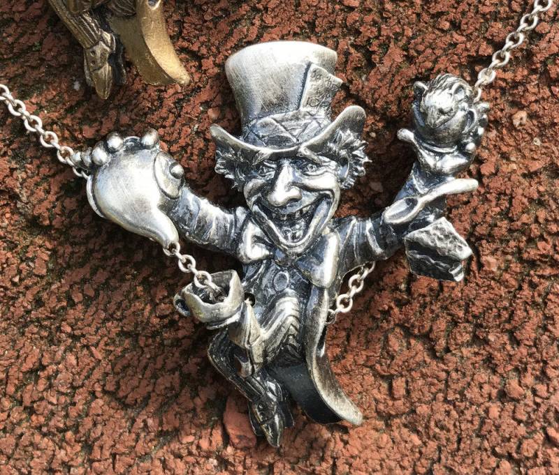 Hutmacher Kette | 925Er Sterlingsilber von AllNaturalArts