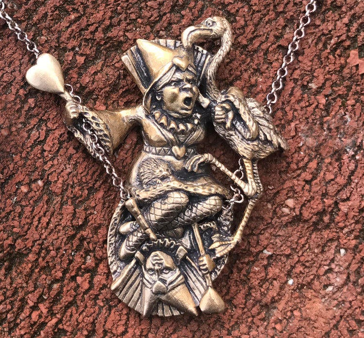 Königin Der Herzen | Bronze von AllNaturalArts