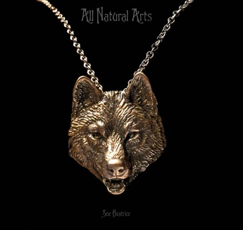 Wolf | Bronze von AllNaturalArts