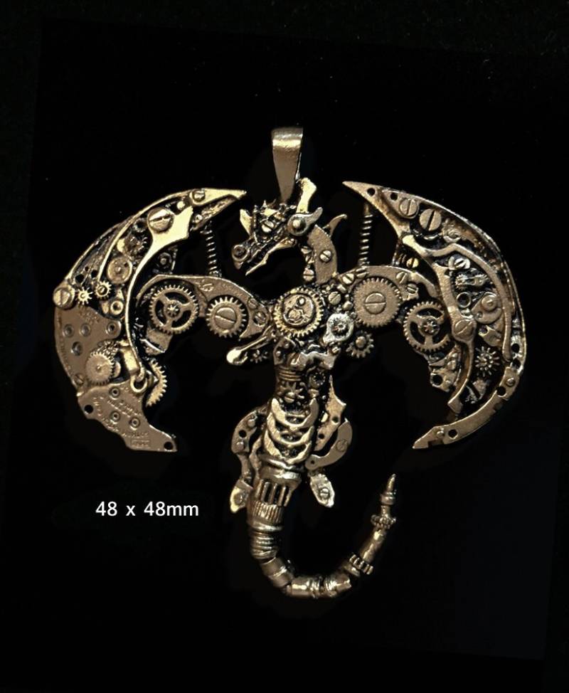 steampunk Drache | Bronze von AllNaturalArts
