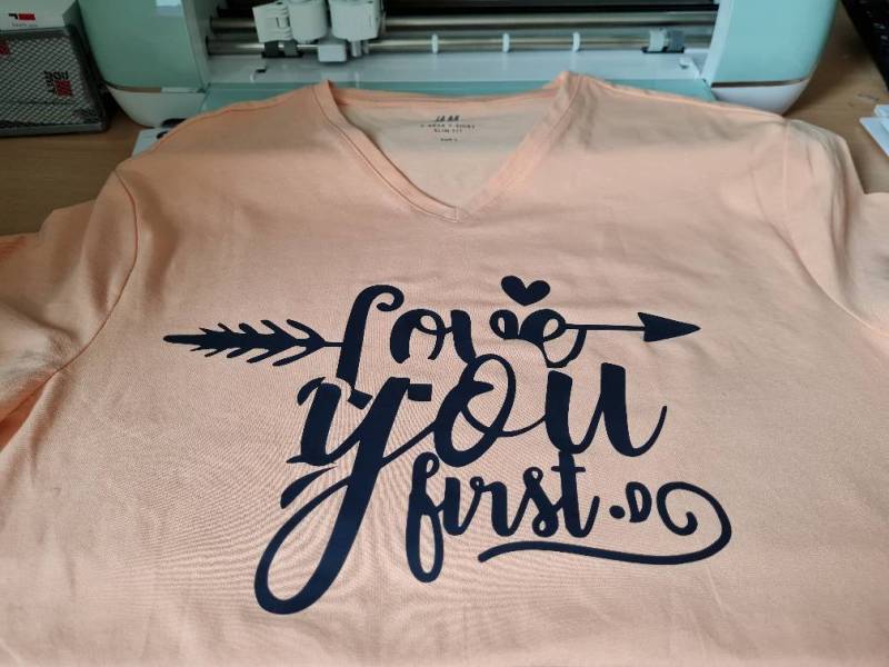 T-Shirt Bedruckt, Kurzarm Größe L von AllOneVonChristine