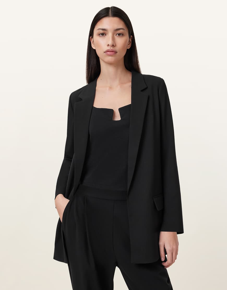 AllSaints - Aleida Tri - Blazer in Schwarz von AllSaints