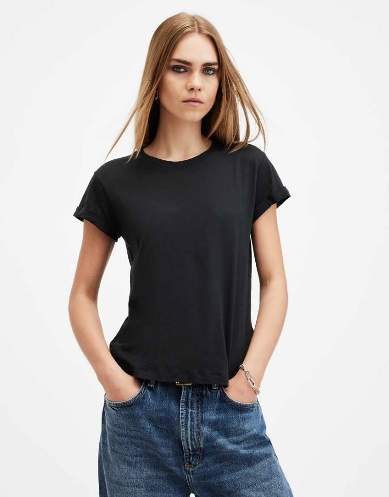 AllSaints - Anna - T-Shirt in Schwarz von AllSaints