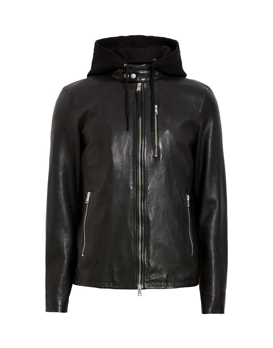 AllSaints - Ashton - Jacke in Schwarz AllSaints - Ashton - Jacke in Schwarz von AllSaints