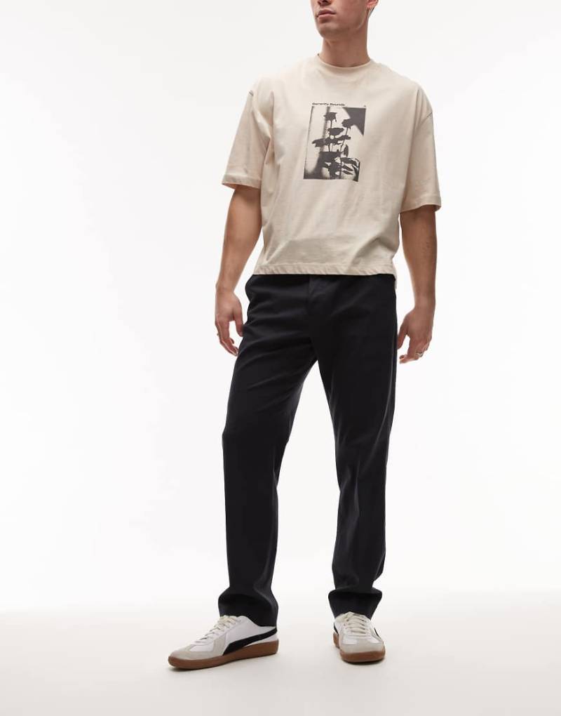 AllSaints - Bay - Hose in Schieferblau von AllSaints