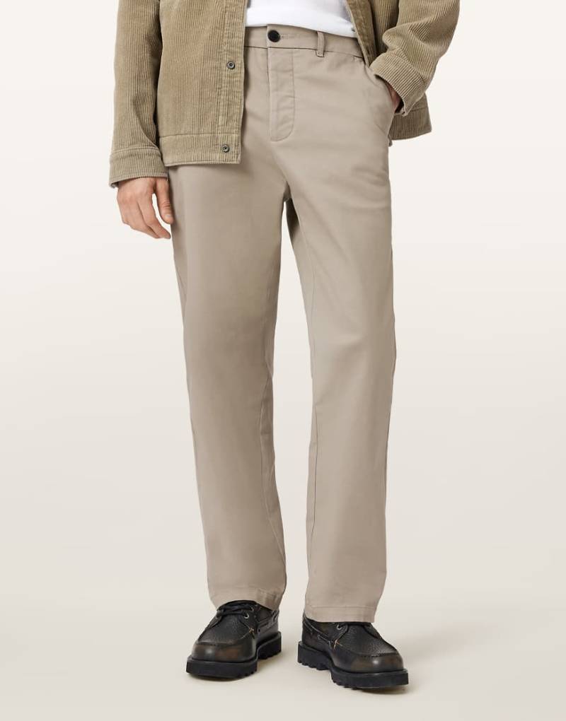 AllSaints - Beckley - Chinohose in Kieselsteinbraun-Brown von AllSaints