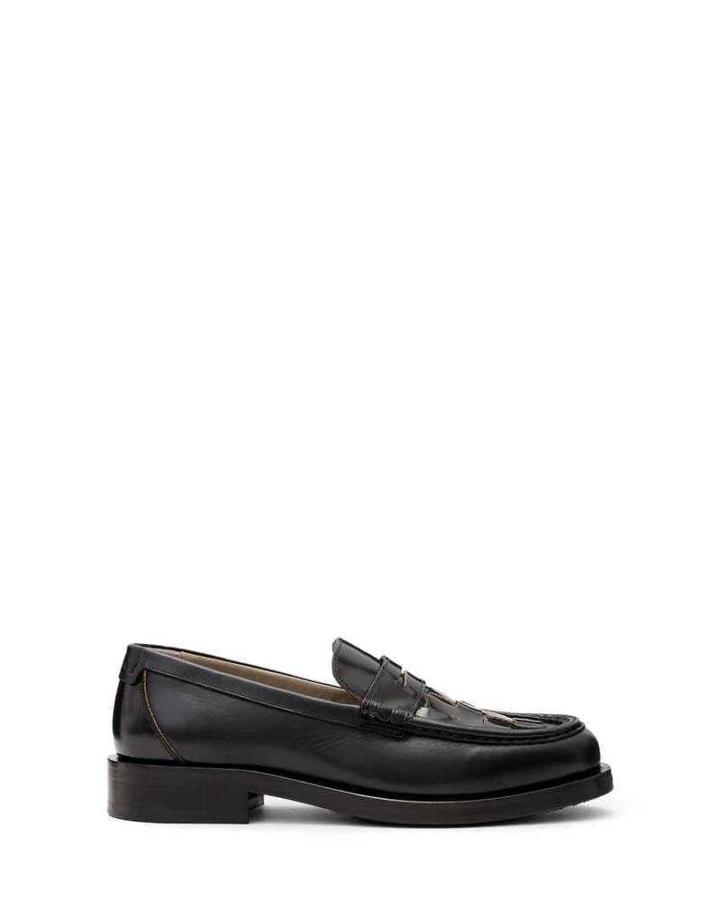 AllSaints - Bloom - Web-Loafer in Schwarz von AllSaints