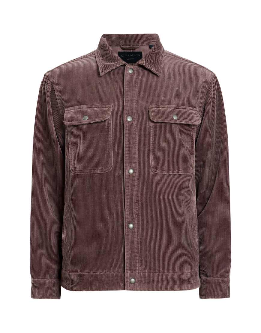 AllSaints - Castleford - Jacke in Braun AllSaints - Castleford - Jacke in Braun von AllSaints