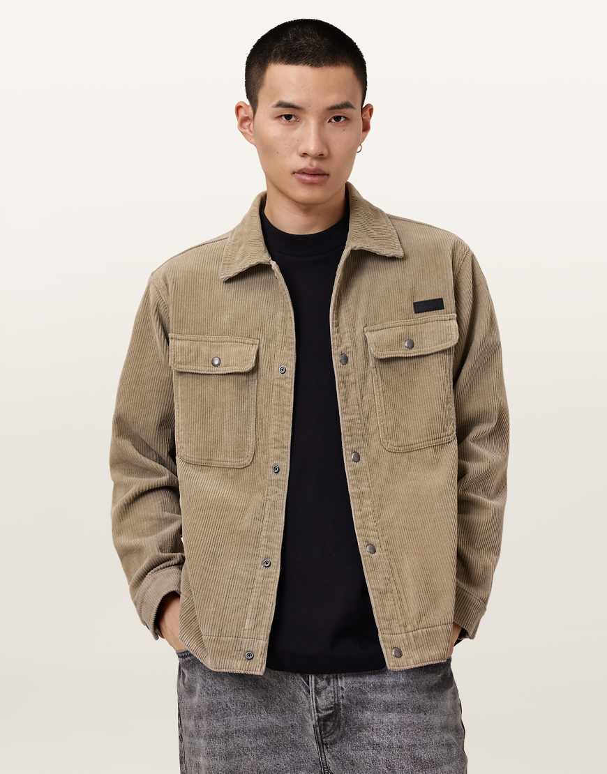 AllSaints - Castleford - Jacke in Eichenbraun-Brown AllSaints - Castleford - Jacke in Eichenbraun-Brown von AllSaints