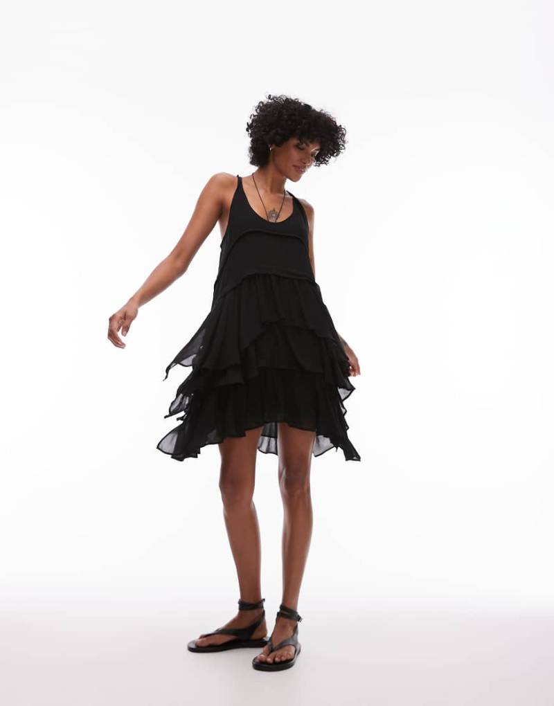 AllSaints - Cavalry - Minikleid in Schwarz von AllSaints