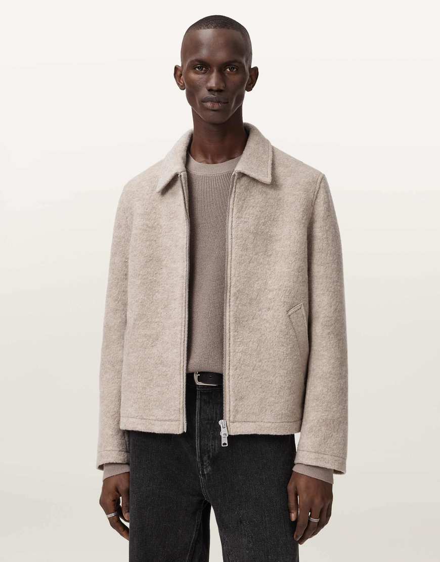AllSaints - Celeste - Jacke in Muskatbraun-Brown von AllSaints