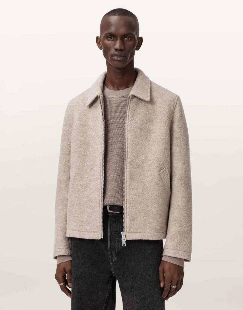 AllSaints - Celeste - Jacke in Muskatbraun-Brown von AllSaints