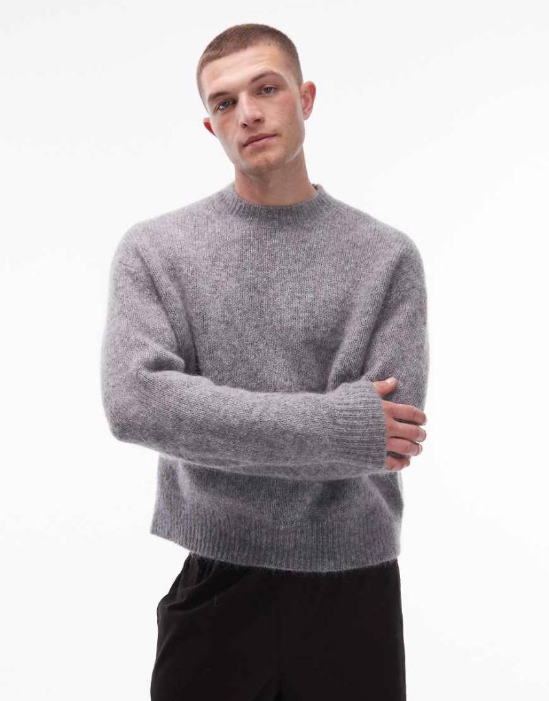 AllSaints - Coby - Strickpullover in Grau mit Rundhalsausschnitt AllSaints - Coby - Strickpullover in Grau mit Rundhalsausschnitt von AllSaints