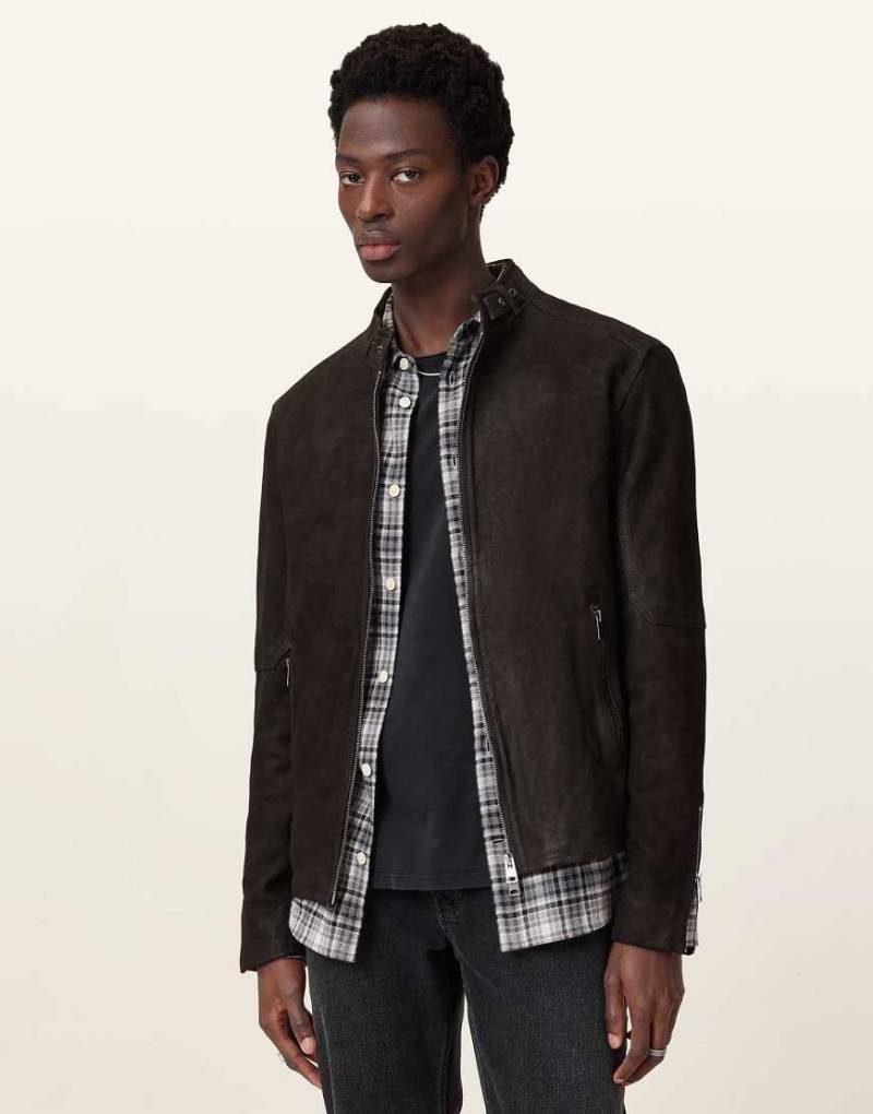 AllSaints - Cora - Jacke in Anthrazitgrau von AllSaints