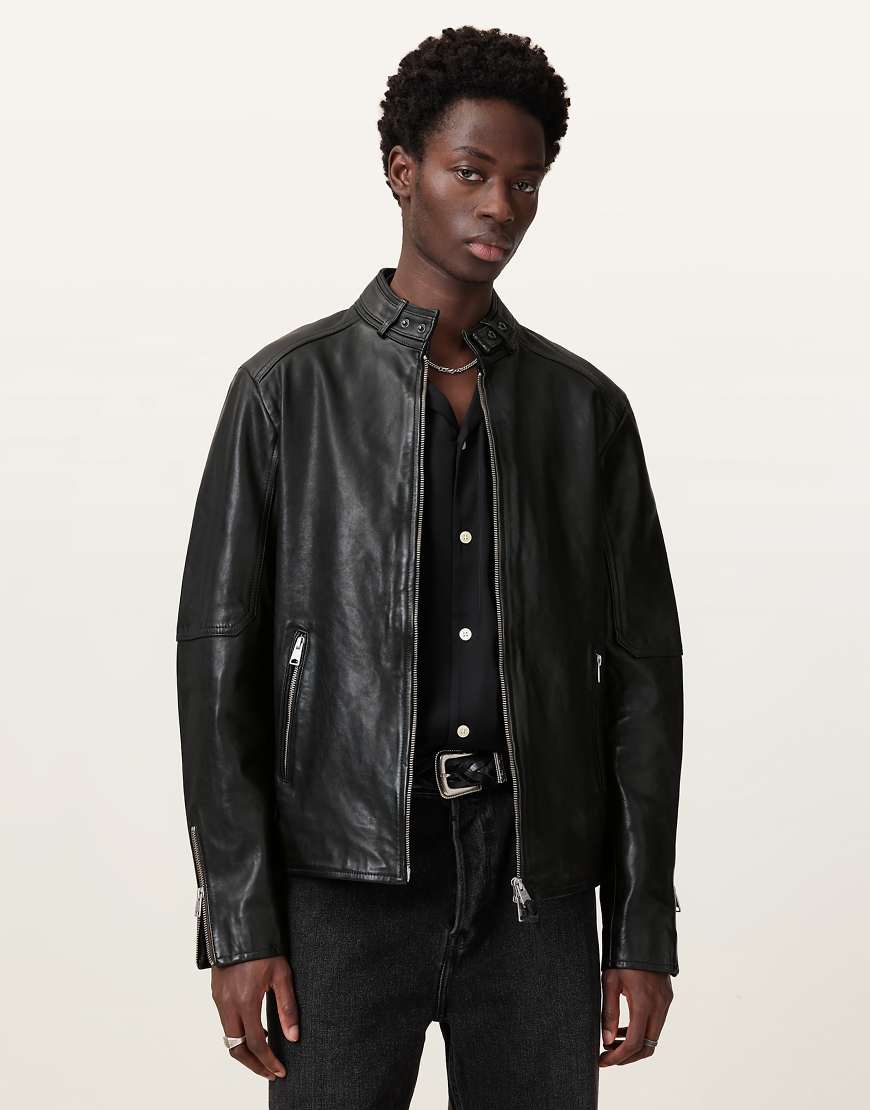 AllSaints - Cora Jacke in Jet Black-Schwarz von AllSaints