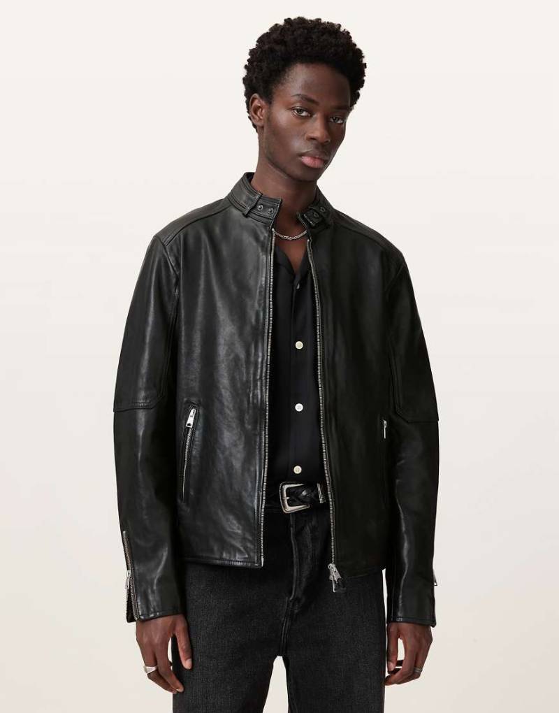 AllSaints - Cora Jacke in Jet Black-Schwarz von AllSaints