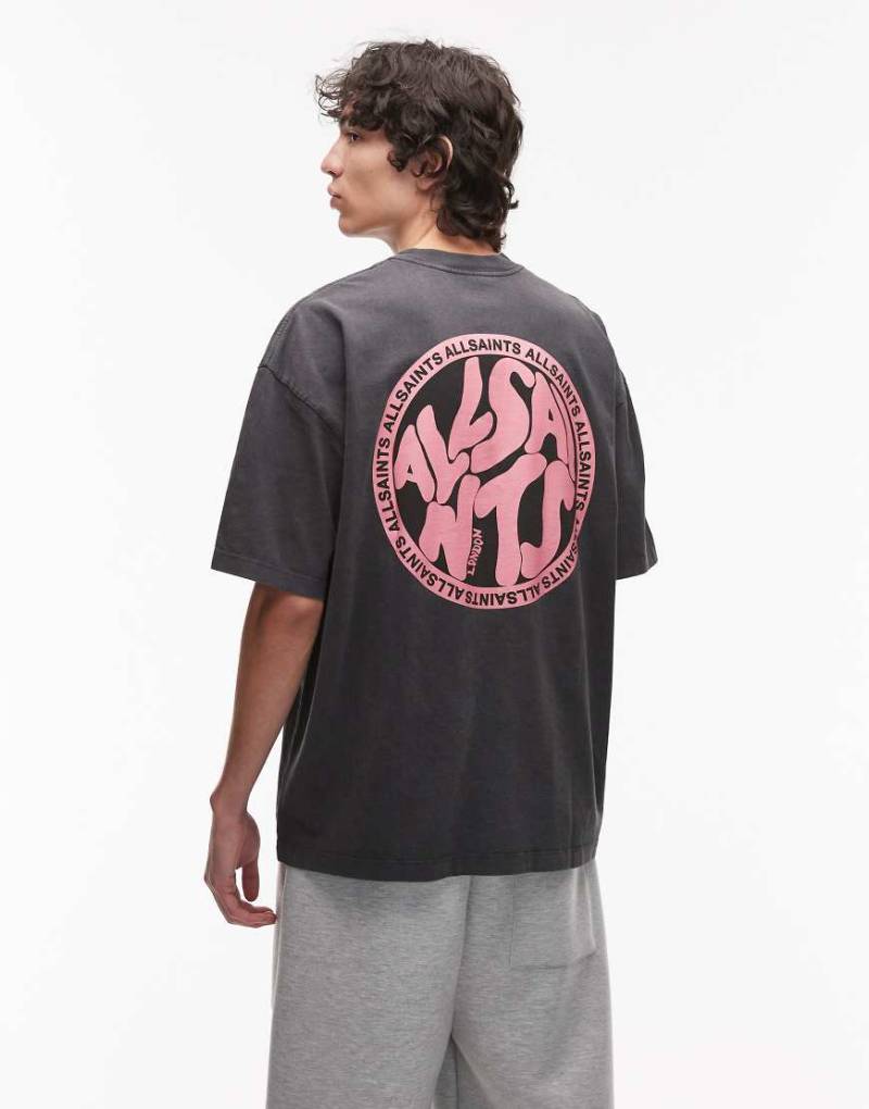 AllSaints - Distortion - T-Shirt-Schwarz von AllSaints