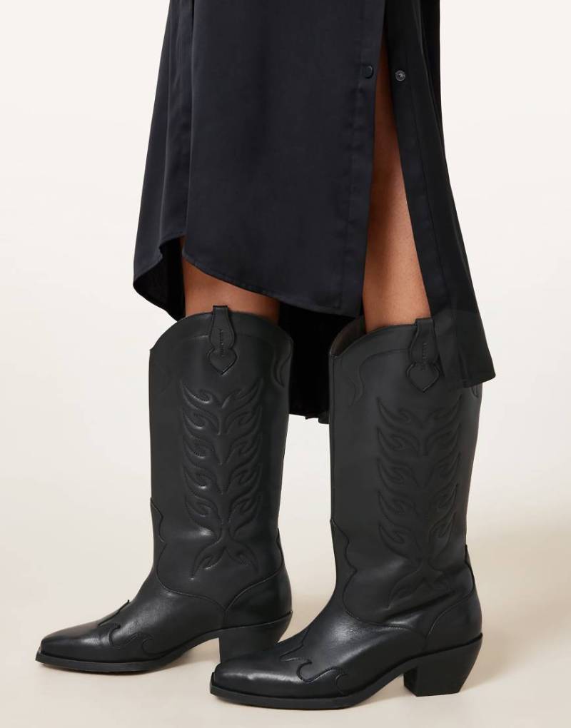AllSaints - Dolly - Stiefel in Schwarz von AllSaints