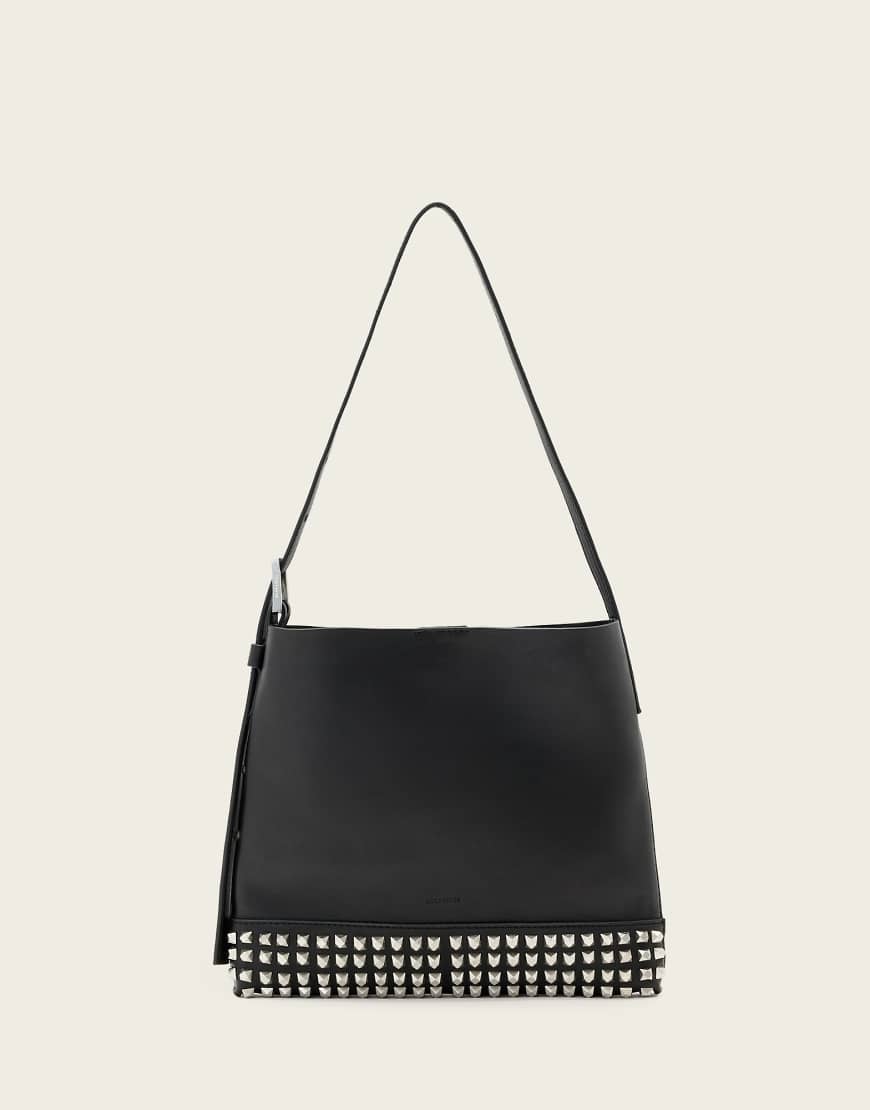 AllSaints - Emb - Kleine Tasche in Schwarz von AllSaints