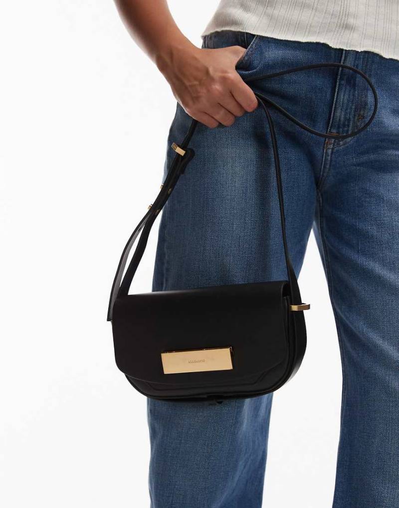 AllSaints - Etta - Umhängetasche in Schwarz von AllSaints