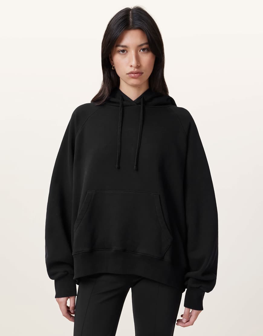 AllSaints - Fuse Talon - Kapuzenpullover in Schwarz AllSaints - Fuse Talon - Kapuzenpullover in Schwarz von AllSaints