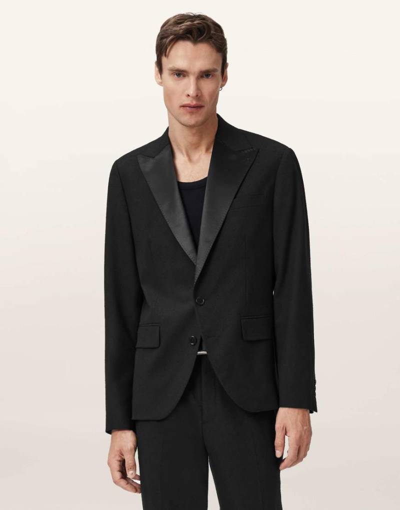 AllSaints - Germain - Blazer in Schwarz von AllSaints