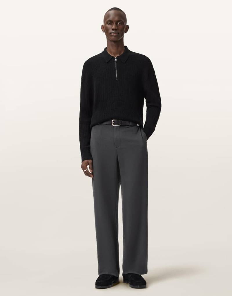 AllSaints - Halla - Hose in Anthrazit-Grau von AllSaints