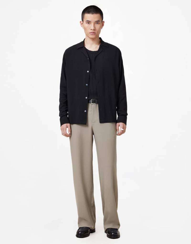 AllSaints - Halla - Hose in Taupe-Braun-Brown von AllSaints