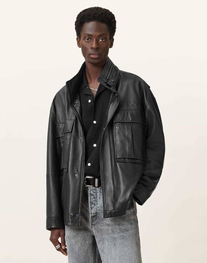 AllSaints - Halton - Jacke in Schwarz von AllSaints
