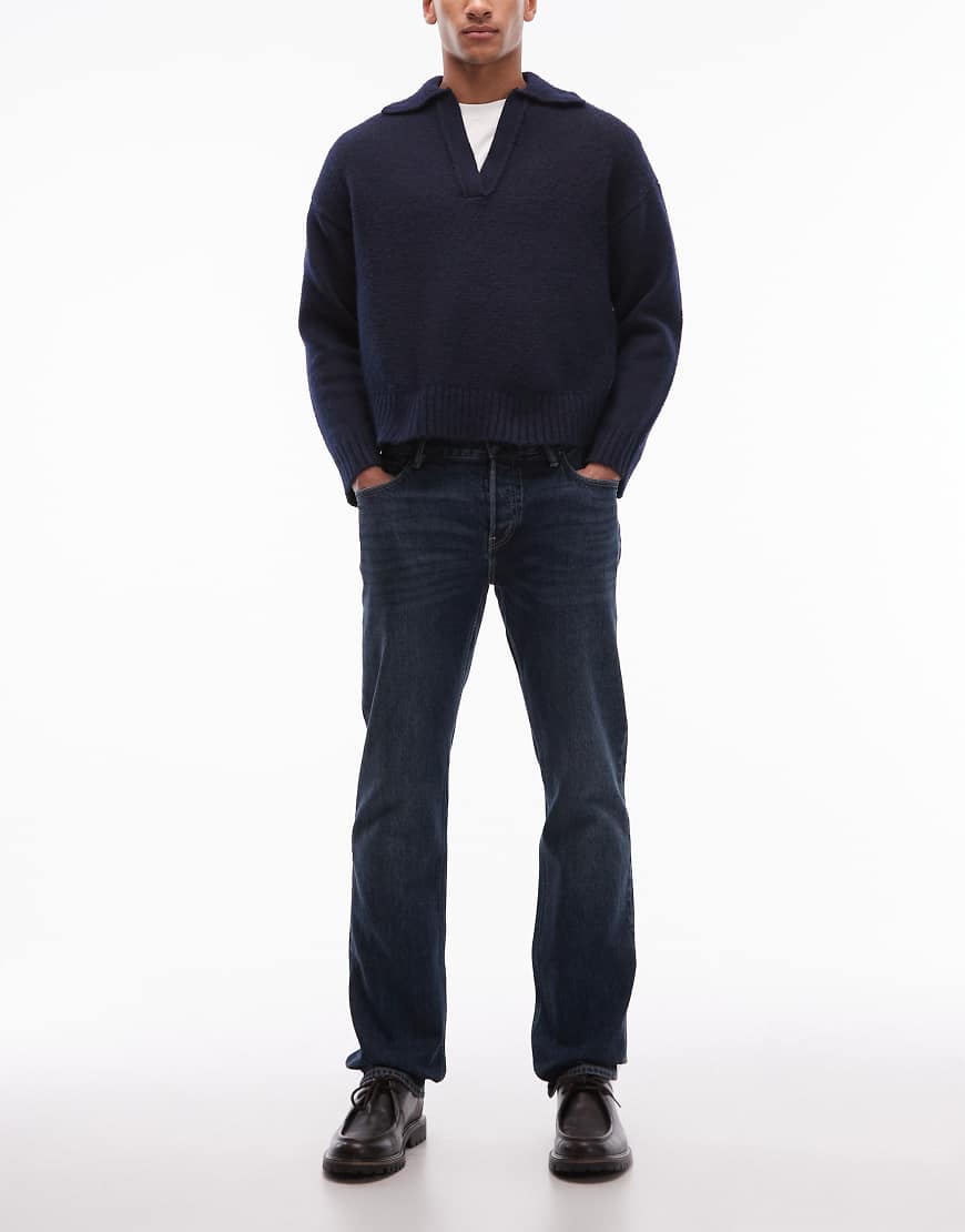 AllSaints - Iggy - Slim-Fit-Jeans in Indigoblau von AllSaints